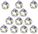 12 Pcs Crystal Ball Prism Suncatcher Rainbow Pendants Maker, 30mm Clear Glass Crystal Ball Prism,Hanging Crystals Prisms for Windows,for Feng Shui,for Home,Office,Garden Decoration by GreenHaven Gardens