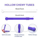 ERKOON Sensory Chew Toys for Autistic Children, 4pcs Teething Chewy Tubes Oral Motor Toys for Chewies with Special Needs, Autism Children Teether Straw BPA Without Refrigerator & Dishwasher Safe by TinyTreasures Baby Boutique