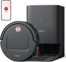 Yeedi M14 Plus Robot Vacuum and Mop, 18,000Pa Suction, OZMO Roller Instant Self-Washing Mopping, 167℉ Smart Dynamic Hot Wash & Auto-Dry, ZeroTangle 3.0 Anti-Hair Brush, All-in-One Omni Station, Black by CozyNest Decor