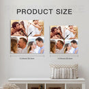 Generic Custom Wall Clock Personalized Wall Photo Customized Round Clock for Birthday Wedding Present Creative, 12inch-30cm by TinyTreasures Baby Boutique