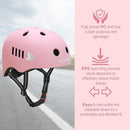 KAMUGO Kids Bike Helmet Set, Toddler Helmet for Ages 2-8 Boys Girls with Sports Protective Gear Set Knee Elbow Wrist Pads for Skateboard Cycling Scooter Rollerblading by TinyTreasures Baby Boutique
