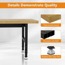 60" Work Bench, Adjustable Height Workbench, Heavy-Duty Thicker Work Table, 2000 LBS Load Capacity Workstation for Garage, Workshop, Office, Home by GreenHaven Gardens