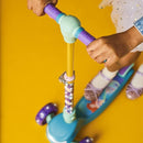 Jetson Character Kids Kick Scooter, LED Lights on Stem & Light-Up Wheels, Lightweight Frame, Height-Adjustable Handlebar, Lean-to-Steer System, Easy-Fold Mechanism by TinyTreasures Baby Boutique