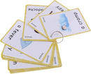 SANTSUN 14 Illness & Disease Expression English Flash Cards, Study Cards (4.72 x 3.54 Inch) with 1 Ring, Pocket Laminated Flashcards for Ages Pre-K & K by TinyTreasures Baby Boutique