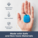 Chewy Necklace Sensory Aid for Kids, Ideal Teething Toy Made from Soft, Smooth, Food-Grade Silicone for Relief and Stimulation. Provides Comfort and Gentle Support for Children. by TinyTreasures Baby Boutique