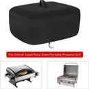 Kingling Pizza Oven Cover for Cuisinart CPO-600 Pizza Oven/CGG-306 Grill, Waterproof Portable Outdoor Grill Cover - 28.5''L x 18.5''W x 14.5''H by GreenHaven Gardens