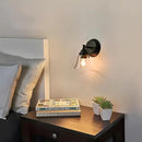 Moder 1-Light Black Wall Sconce Clear Glass Bell Shape Light Fixtures for Farmhouse, Bathroom, Living Room, Stairway Set of 2 by CozyNest Decor