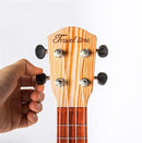 YOLOPARK 17" Kids Toy Guitar for Girls Boys, Mini Toddler Ukulele Guitar with 4 Strings Keep Tones Can Play for 3, 4, 5, 6 7 Year Old Kids Musical Instruments Educational Toys for Beginner (Wood) by TinyTreasures Baby Boutique