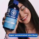 Concentrated Water flosser Rinse & mouthwash | Add to Oral irrigator | Mint Flavor | Alcohol and Fluoride Free. Made in USA | Pack of 2 = 33.8 fl.oz by CozyNest Decor