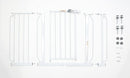 Regalo Easy Step 49-Inch Extra Wide Baby Gate, Includes 4-Inch and 12-Inch Extension Kit, 4 Pack of Pressure Mount Kit and 4 Pack of Wall Mount Kit by TinyTreasures Baby Boutique