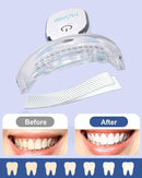 MySmile Teeth Whitening Strips Kit 14 Treatments with 28 LED Light - 10 Min Non-Sensitive Fast Whitening Teeth Enamel Safe Teeth Whitener - Helps to Remove Deep Stains by CozyNest Decor