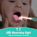 SEAGO Kids Electric Toothbrushes Rechargeable, Toddler Electric Toothbrush with Magnetic Charging, LED Observing Light, 8 Toothbrush Heads for Ages 2-4 -6 Boys Girls (Blue) by TinyTreasures Baby Boutique