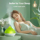 Aroma Diffuser with Essential Oils Set, 500 ML Essential Oil Diffuser with Remote Control, Humidifier with 14 Color Lights for Large Room, 4 Timer Setting, Auto Shut-Off Green by CozyNest Decor