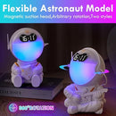 Astronaut Kids Sunrise Alarm Clock, 7 Dimmable Light Wake Clock for Teens, White Noise Bluetooth Speaker with 9 Soothing Sounds, Best Modern Alarm Clock for Heavy Sleepers, Adults, Boys in Bedroom by TinyTreasures Baby Boutique