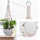 Belit 2 Pack Macrame Plant Hangers Indoor Hanging Planter Basket Decorative Flower Pot Holder Rope for Indoor Outdoor Home Decor by GreenHaven Gardens