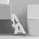 PandaEar Potty Training Seat with Step Stool Ladder, Toddler Toilet Seat for Kids Boys Girls, Comfortable Safe Potty Seat with Anti-Slip Pads Ladder & Bear Design -Grey by TinyTreasures Baby Boutique
