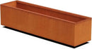 4 FT Corten Steel Planter Box – 48-Inch Large Rectangular Planter for Outdoor Plants | Heavy Duty Metal Garden Bed | Made in USA, Fully Assembled by GreenHaven Gardens