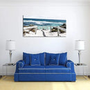 DZL Art S74275 Rottnest Island Beach Seascape Painting Sea Nature Pictures Wall Art Canvas Prints Painting Ready to Hang for Living Room Bedroom Decor Office Wall Decor Home Decoration by CozyNest Decor