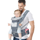 Baby Carrier Ergonomic Infant Carrier with Hip Seat Kangaroo Bag Soft Baby Carrier Newborn to Toddler 7-45lbs Front and Back Baby Holder Carrier for Men Dad Mom by TinyTreasures Baby Boutique