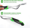 Kynup Garden Tools, Pitchforks, Garden Tools, Weeder Aluminum with Soft Rubberized Non-Slip Handle, Durable Garden Hand Tools Garden Gifts for Men Women by GreenHaven Gardens