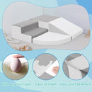 Foam Blocks Climbing for Kids: Toddler Toys for Indoor and Outdoor Fun - Soft PU Leather Play Structure for Crawling and Sliding - Ideal for Playhouse and Play Gym Activities by TinyTreasures Baby Boutique