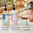 TUBBY TODD 3-Step Baby Bath & Skincare Routine - The Regulars Bundle - 8.5oz Baby Shampoo and Body Wash, 8.5oz Everyday Lotion & 3.5oz All Over Ointment - Lavender Rosemary by TinyTreasures Baby Boutique