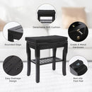 StrongTek Bamboo Shower Bench Seat with Cushion, Shower Stool with Storage Shelf, Lightweight, Non-Slip, Quick-Drain Design, 350 lbs Capacity, Ideal for Bathroom, Spa, Sauna, Living Room by TinyTreasures Baby Boutique