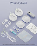 Hands Free Breast Pump K3,Portable Breastfeeding Pumps with Modes & 9 Levels,3 Fine-Tuned Rhythms,Leak-Proof & Low Noise Double Seal Flange 15-24mm by TinyTreasures Baby Boutique