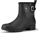 HISEA Women's Ankle Rain Boots Waterproof, Fashion Short Garden Shoes Anti-slip for Women with Comfortable Insole by GreenHaven Gardens