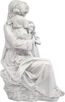 Design Toscano He Loves the Little Children Indoor/Outdoor Holy Religious Garden Statue, 28 Inches High, Cast Stone Resin, Antique Stone Finish by GreenHaven Gardens
