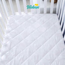 Zippered Mini Crib Mattress Protector,Waterproof Playard Mattress Encasement, Breathable and Absorbent, 6 Sides Fully Encased Pack N Play Mattress Cover. by TinyTreasures Baby Boutique