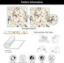 Wonderland Boho Butterfly Flowers Peel and Stick Wallpaper Self Adhesive Removable Easy Peel Off Stick on Wall Paper for Bedroom Cabinet Renter Friendly by GreenHaven Gardens