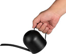 IMEEA Small Watering Can for Indoor Plants Stainless Steel Watering Can with Long Spout 15oz/450ml, (Black) by GreenHaven Gardens