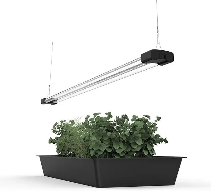 DYMOND Boostgro LED Seed Starter Grow Light 4FT Full Spectrum Linkable 5000k Daylight + 660nm Red + 450nm Blue Indoor Plant Lighting Fixture, photo 2 of 7
