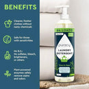 Puracy Laundry Detergent - Enzyme-Powered Liquid Laundry Detergent Concentrate, Natural Laundry Detergent Seen on TikTok, Non-Toxic (Free & Clear, 16 fl oz, 64 Loads) by CozyNest Decor