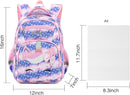 Cusangel Backpack for Girls Boys School Bookbags Kindergarten Elementary Lightweight Waterproof Multifunctional Large Capacity for Backpack (16 inch Sky Unicorn Fun Prints) by TinyTreasures Baby Boutique