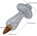Mushroom Shape Self Watering Spikes, Plant Watering Bulbs Drip Irrigation System Devices for Indoor and Outdoor Plants by GreenHaven Gardens