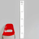 Wooden Ruler Growth Chart for Kids, Boys and Girls - Height Chart & Height Measurement for Wall - Kids Nursery Wall Decor and Room Hanging Wall Decor - Love Grows Here - White by TinyTreasures Baby Boutique