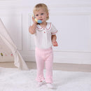 Newborn Toddler Baby Girl Pants Leggings Ribbed Straight Flare Infant Girl Pants Leggings Bell Bottoms 5 Packs by TinyTreasures Baby Boutique
