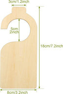 21 Pack Blank Clothing Rack Divider, Wooden Closet Size Divider, Closet Dividers Hanging Closet Dividers for Home Nursery Baby Clothes by TinyTreasures Baby Boutique