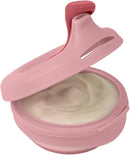 b.box Fill + Feed (Blush) | Reusable Baby Food Pouch | For Babies & Toddlers 4m+ | Silicone/Nylon Pouch, BPA-Free Lid | Dishwasher & Microwave Safe | 110mL (3.7oz, ½ Cup) Capacity by TinyTreasures Baby Boutique