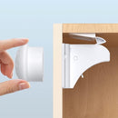 Child Safety Magnetic Cabinet Locks, AOSITE 12 Pack+3 Keys Baby Proofing Magnetic Drawer Locks for Kitchen with Adhesive No Drilling or Screws Fixed, 4 Baby Safety Cabinet Locks for Knobs by TinyTreasures Baby Boutique