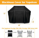 Grill Cover for Napoleon PRO Prestige 500 Series Grill, Heavy Duty Waterproof UV Resistant Cover for Napoleon, Outdoor Barbeque Grill Accessories by GreenHaven Gardens
