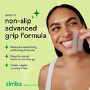 Zimba Teeth Whitening Strips for Teeth Sensitive, White Strips for Teeth Whitening, Teeth Whitener Stain Remover 28 White Strips Included Per Pack, 2 Pack (14 Day Treatment), Spearmint and Watermelon