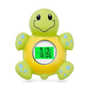 Baby Bath Thermometer with Timer, Safety Digital Water Temperature Thermometer with 3 Color Backlit and Temperature Warning, Bath Tube Floating Toy for Infant, Toddler by TinyTreasures Baby Boutique