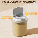 Formula Container to go-1300ml Travel Dispenser BPA Free Airtight Container with Spoon and Layered Storage by TinyTreasures Baby Boutique