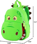 JiePai Dinosaur Toddler Backpack Hippo Kids Backpack Waterproof Cartoon Preschool by TinyTreasures Baby Boutique