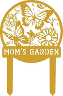 Personalized Butterfly Garden Metal Sign with Stake, Custom Address Plaque Yard Name Sign, Farmhouse Decorations by CozyNest Decor