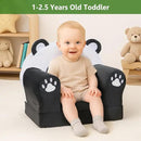 MONKISS Cute Toddler First Chair, Kids' Armchairs, Mini Couch for Baby, Panda, 1~2.5 Years Old by CozyNest Decor