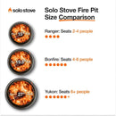Solo Stove Yukon 2.0 + Stand, 27 Inch Smokeless Fire Pit – Portable Stainless Steel Outdoor Fireplace - 360° Airflow Technology and Removable Ash Pan – Ideal for 6 or More People, 43.9lbs, Ash by GreenHaven Gardens